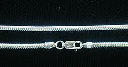 sterling silver snake chain 24